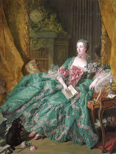 Ritratto di Madame de Pompadour (1721-1764) da François Boucher